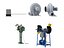 Industriemaschinen-Sets: Torantriebe, Gebläse, Tischschleifmaschinen