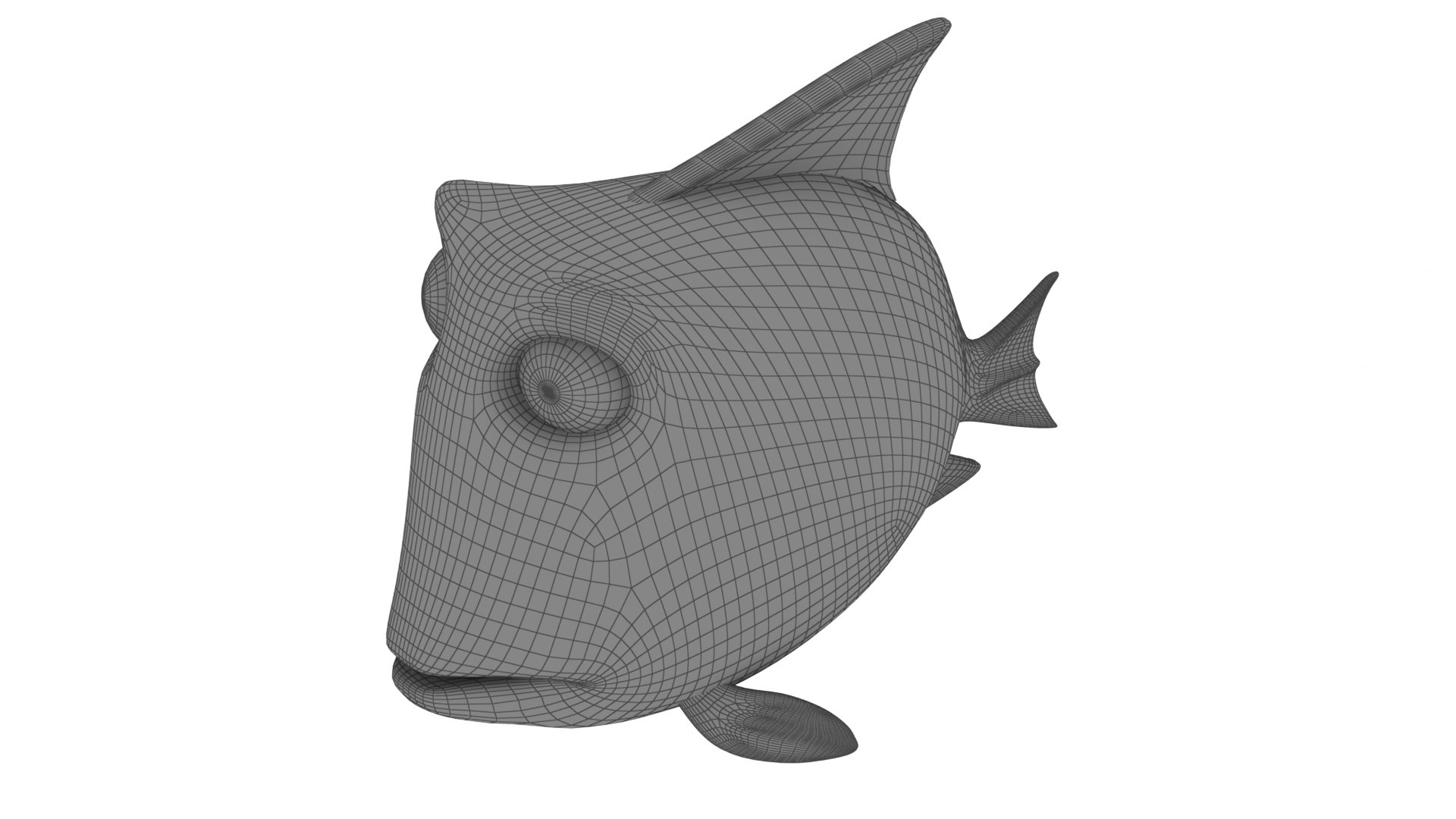 Cartoon Small Fish 03 Model - TurboSquid 2072565