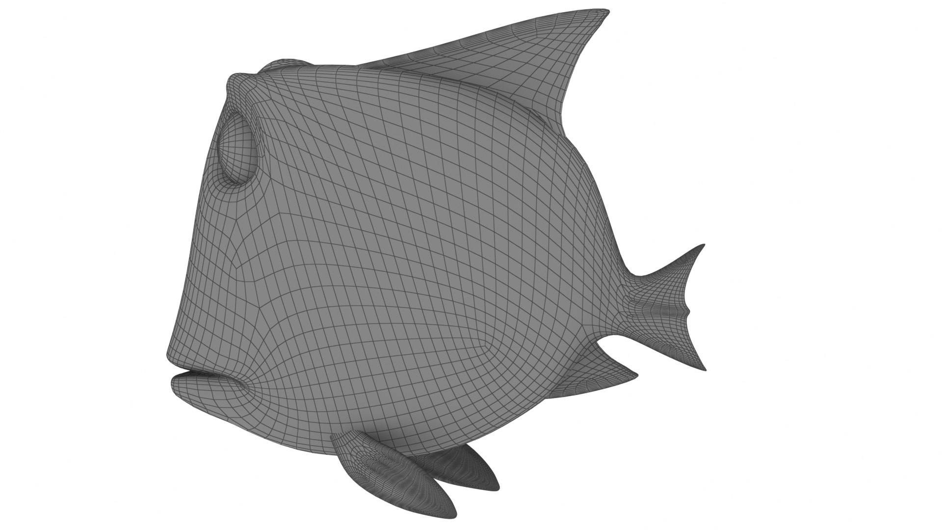 Cartoon Small Fish 03 Model - TurboSquid 2072565