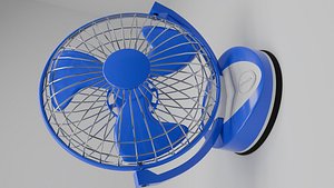 3D table fan 3d