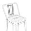 Stool Iron Tolix