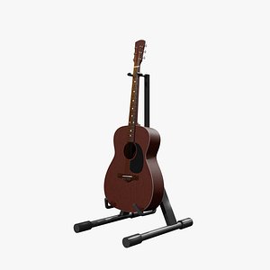 Acoustic Guitar 3D model