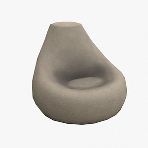Bean chair 3D model