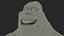 3D Slimer Ghost Character Rigged for Maya