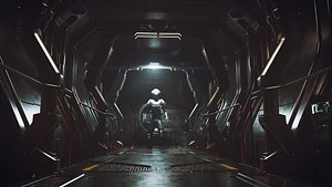 corridor 3D model