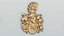 Coat of arms decorative 009 3D model