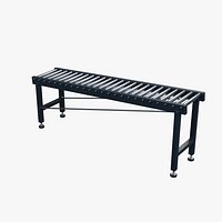 Inclined Gravity Roller Conveyor 2450x420mm Configuration 10