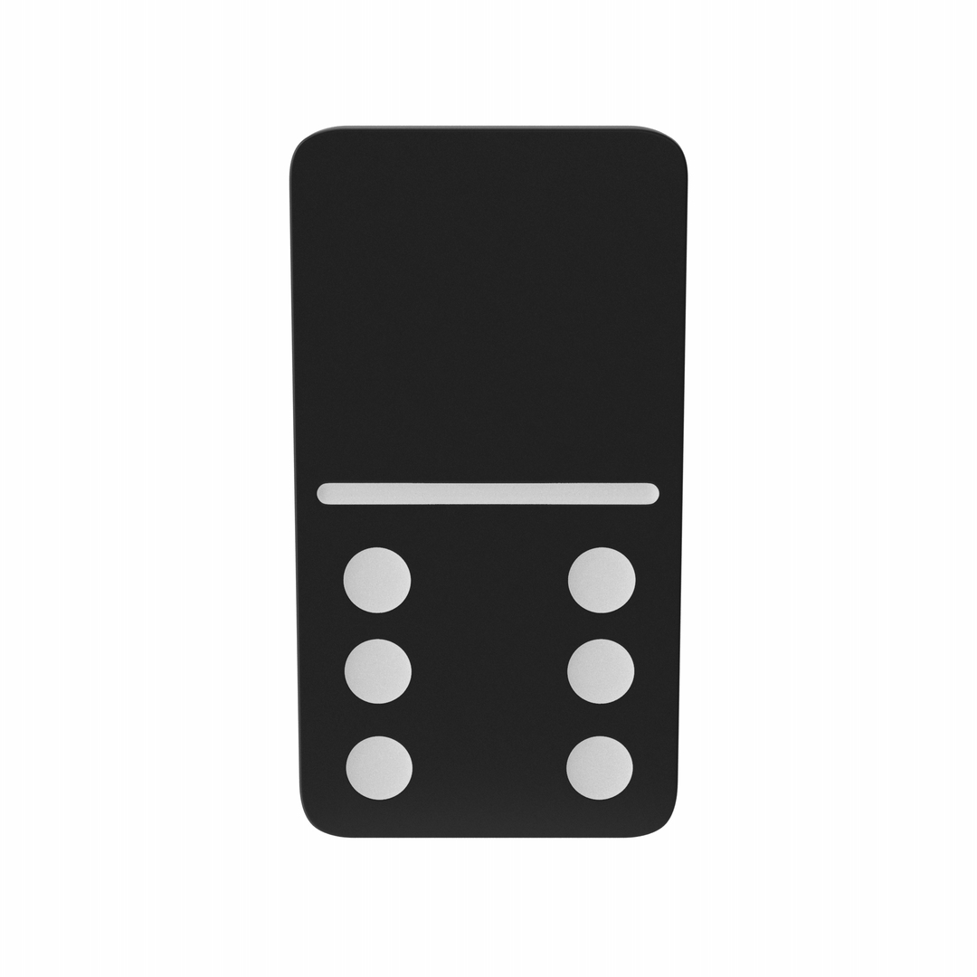 3D model Domino 0x6 Black https://p.turbosquid.com/ts-thumb/RT/WDvXa9/NI/p/png/1736148058/1920x1080/turn_fit_q99/7595dda75ddf4d3bf0799ffd4cfaa3f943ad32d3/p-1.jpg
