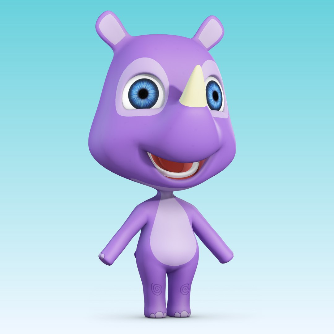 3D Model Cartoon Animation Character - TurboSquid 1647997