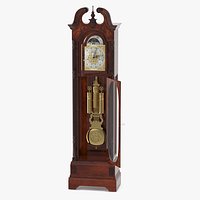 Classical Longcase Clock Open
