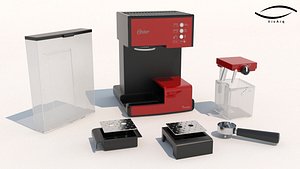 Coffee Maker Oster Primalatte Modelo 3D