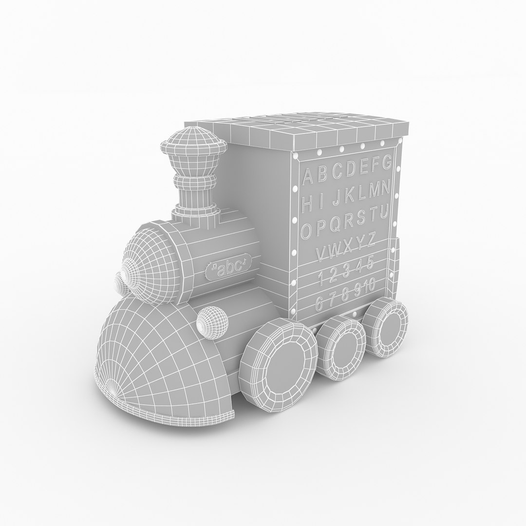 3D model toy train musical - TurboSquid 1328647