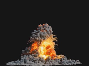 Houdini Plumfire Explosion
