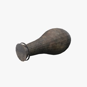 Medieval Market V1 Pot 4 3D model