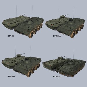 BTR-80 family APCs