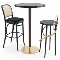 Stool + Table by WIENER GTV DESIGN