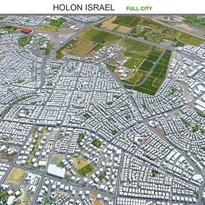 Holon Israel 3D model