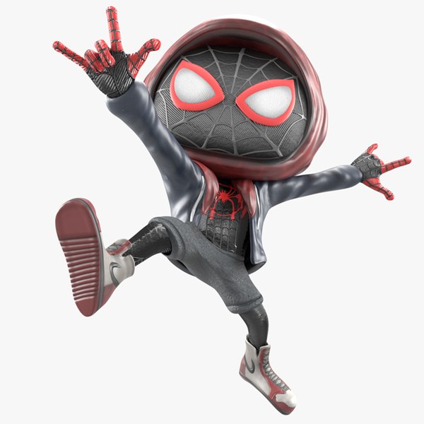 modelo 3d Dibujos animados Spiderman Miles Morales - TurboSquid 1380271