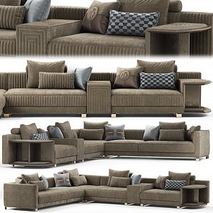 3D model sofas seat furniture