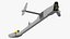 Military Refueling Boom in Flight Configuration