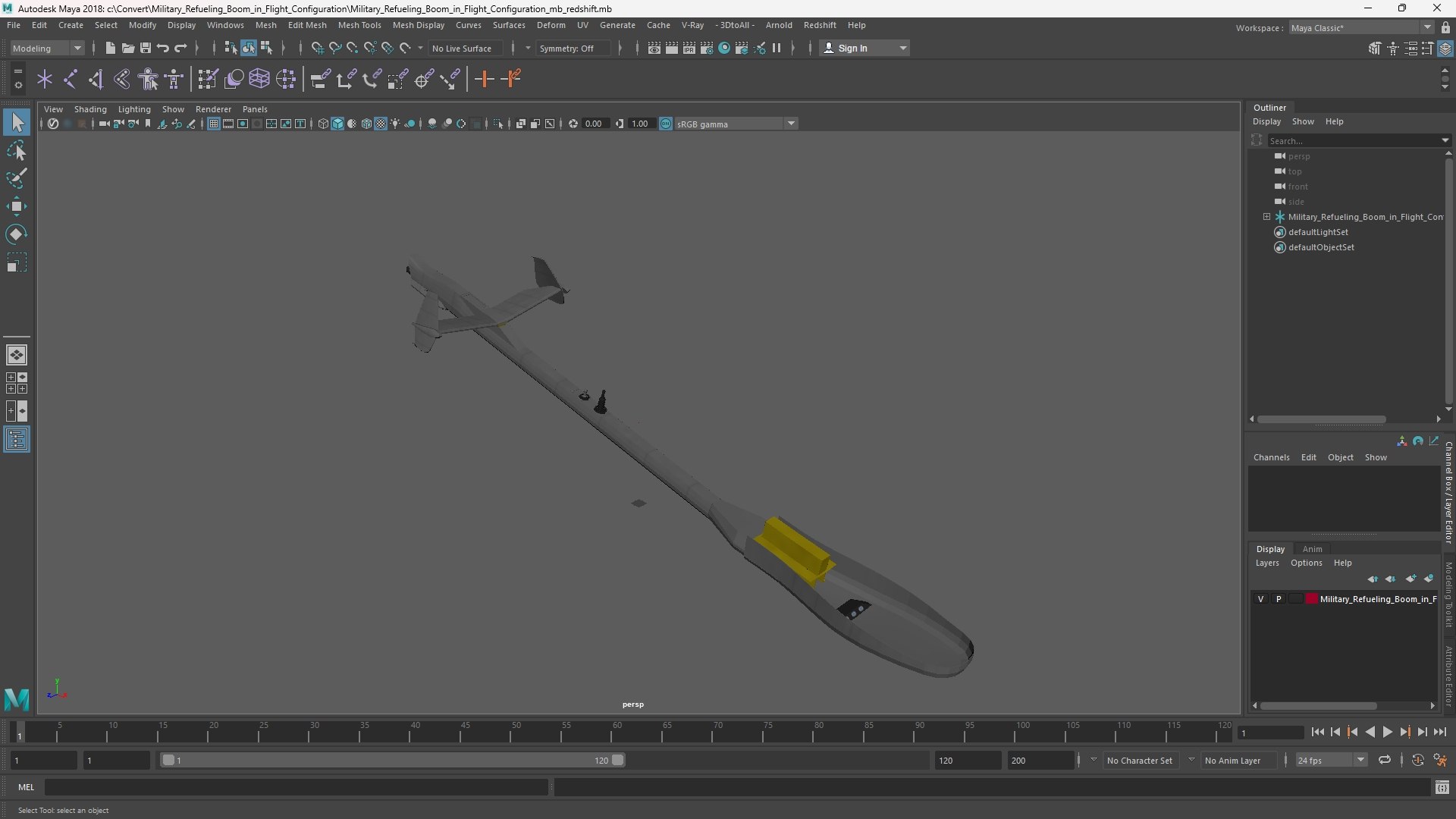 Military Refueling Boom in Flight Configuration 3D model https://p.turbosquid.com/ts-thumb/RT/pHrjIb/6f/military_refueling_boom_in_flight_configuration_1002/jpg/1773707060/1920x1080/fit_q87/d37f8141e4b82cb5e1372415b35f8018b342fa52/military_refueling_boom_in_flight_configuration_1002.jpg