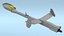 Military Refueling Boom in Flight Configuration