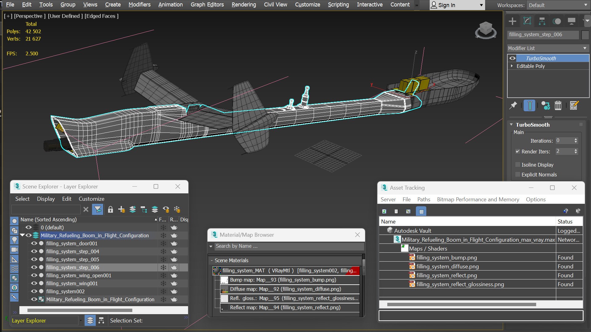 Military Refueling Boom in Flight Configuration 3D model https://p.turbosquid.com/ts-thumb/RT/pHrjIb/p6/military_refueling_boom_in_flight_configuration_016/jpg/1773707054/1920x1080/fit_q87/1408bd387aed4a6e824ab2d0393d14ad8a10e3f0/military_refueling_boom_in_flight_configuration_016.jpg