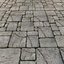 Stone Pavement Grass Floor park garden restaurant outside outdoor outside seating terrace location gone desolate abandoned deserted forsaken countryside plant moss