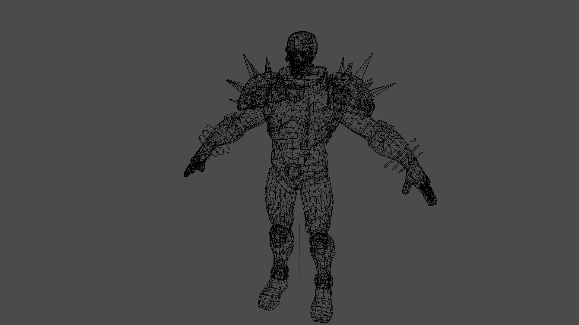 3D Cosmic Ghost Rider 3D Intergalactic Warrior Rigged Game Ready Model ...