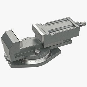 3D Lathe Vice model