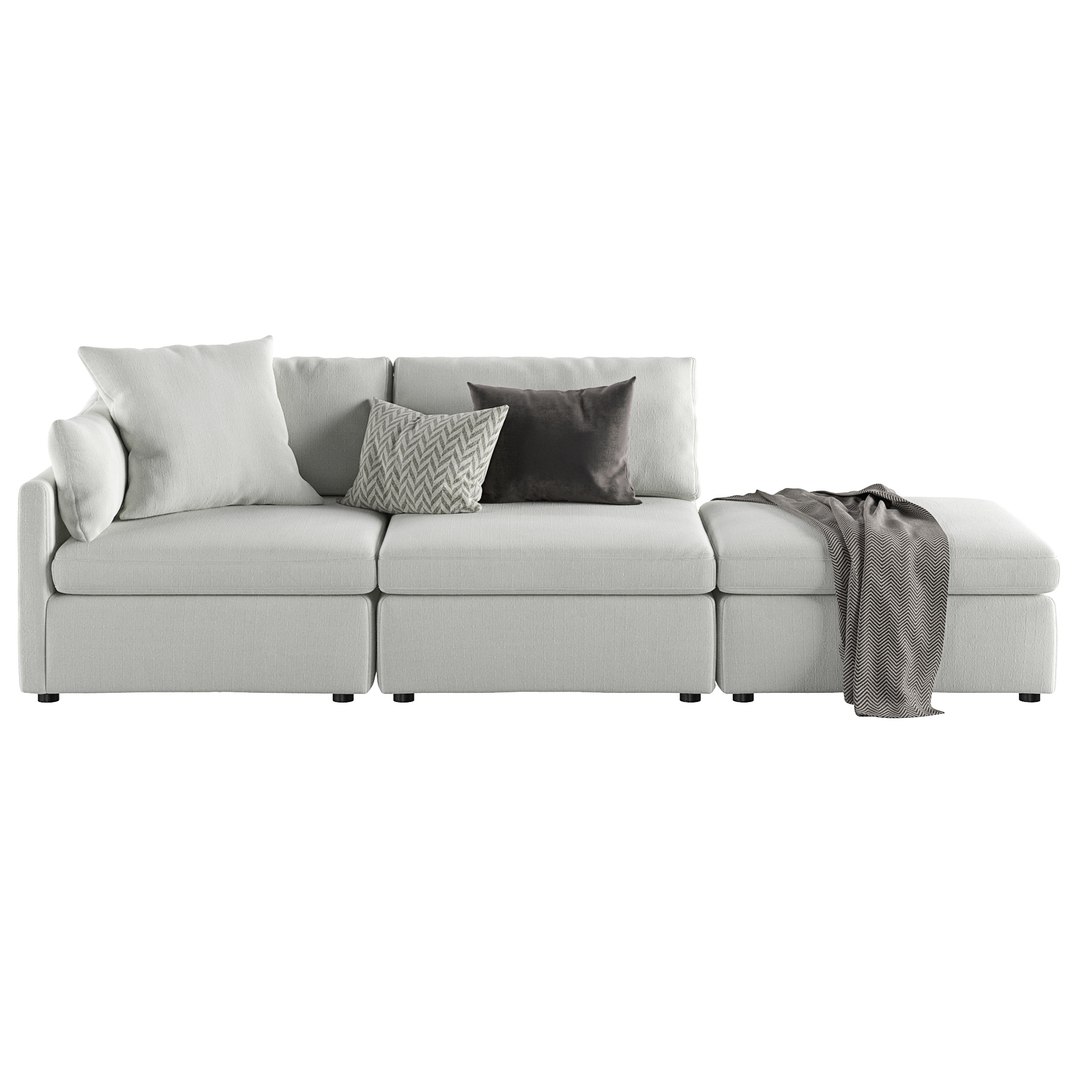 3D Sofa Flow Modular Model - TurboSquid 2288051