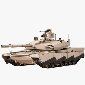 Abrams-X US Main Battle Tank Desert Camouflage PBR