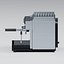 Espresso Machine with Twin Spouts and Supported Drip Grate