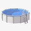 Above Ground Swimming Pool 3D Model