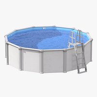 Above Ground Swimming Pool 3D Model