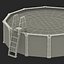 Above Ground Swimming Pool 3D Model