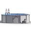 Above Ground Swimming Pool 3D Model
