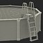Above Ground Swimming Pool 3D Model