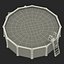 Above Ground Swimming Pool 3D Model