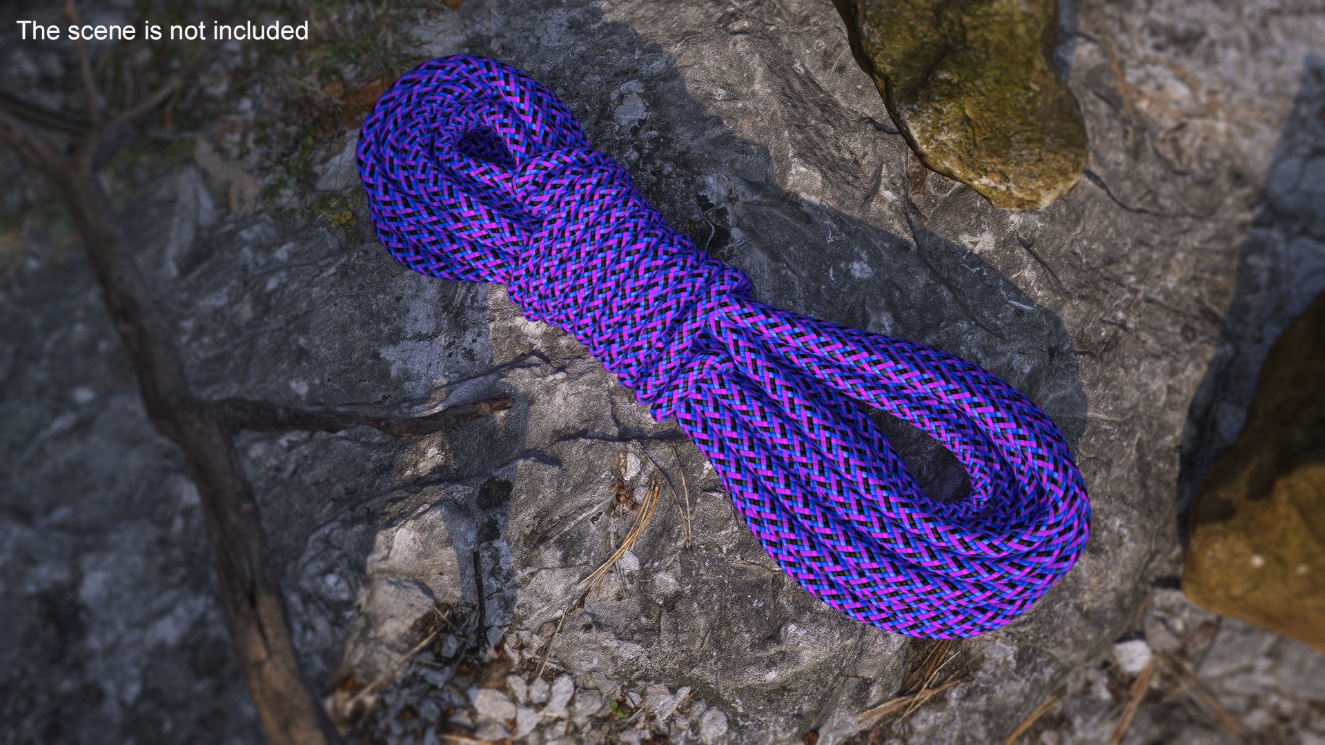 3D Climbing Rope - TurboSquid 2040281