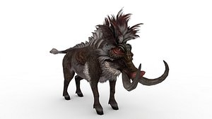 3D Forest pig
