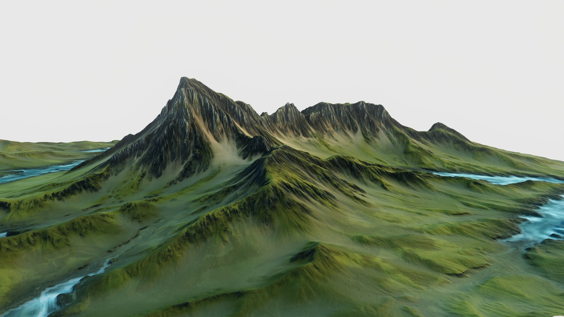 3D Mountain with waterfalls model https://p.turbosquid.com/ts-thumb/RU/DgyrHQ/QB/clay_maincamera1_023/jpg/1697814319/1920x1080/fit_q87/e1d11d65b1ba6d96fcf0af5d12f25ae323179138/clay_maincamera1_023.jpg