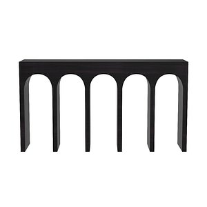Bridge Console Hand Rubbed Black 3D model