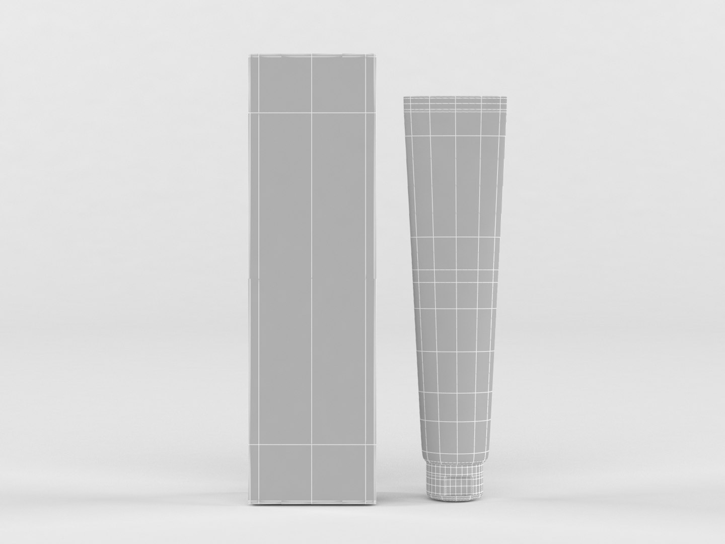 3D Cali White Toothpaste Model - TurboSquid 1352818