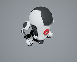 3d model robot bot