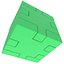 Happy Cube Green