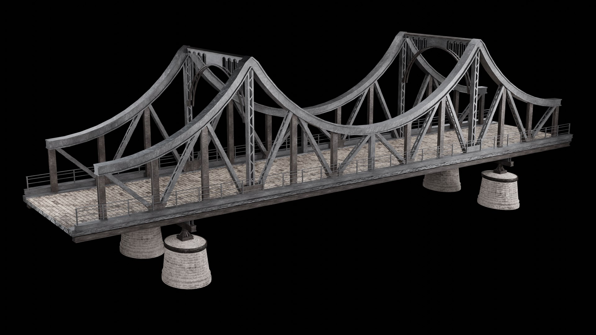 3D model STEEL METAL BRIDGE POST APO PLATFORM BASCULE COLLECTION https://p.turbosquid.com/ts-thumb/RU/Xe1IdM/dy/render3_steel_bridge_003/png/1685637665/1920x1080/fit_q87/d4bf2ceff8a0498ee135839583f1c877586f799e/render3_steel_bridge_003.jpg