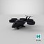 Uber Flying Taxi - Bell Nexus Drone - PBR
