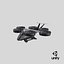 Uber Flying Taxi - Bell Nexus Drone - PBR