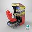 Daytona USA Racing Arcade Cabinet Red